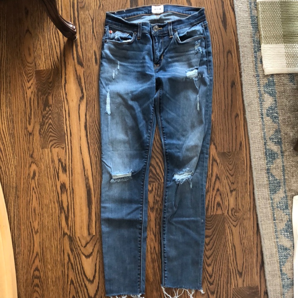 Hudson super skinny ankle jeans. “Krista”